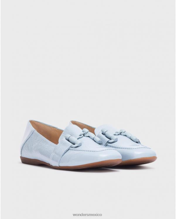 Wonders bailarina azul franny calzado mujer 022RR174