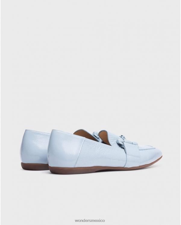 Wonders bailarina azul franny calzado mujer 022RR174