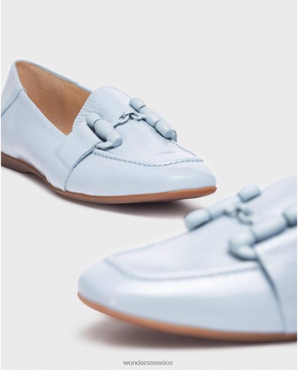 Wonders bailarina azul franny calzado mujer 022RR174