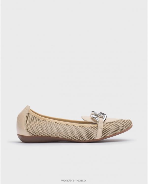Wonders bailarina beig/beige natur margarita calzado mujer 022RR179
