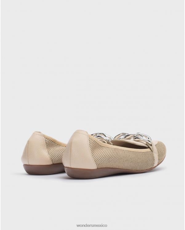 Wonders bailarina beig/beige natur margarita calzado mujer 022RR179