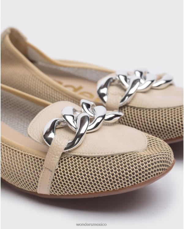 Wonders bailarina beig/beige natur margarita calzado mujer 022RR179