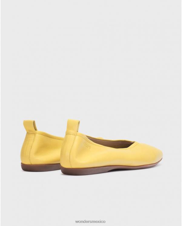 Wonders bailarina pepa amarilla lima calzado mujer 022RR324