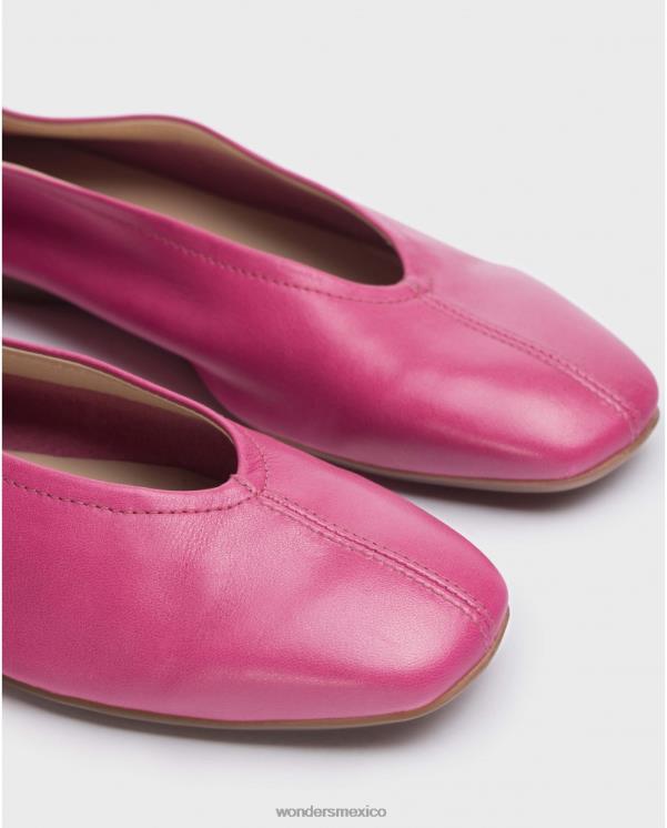 Wonders bailarina pepa rosa orquidea calzado mujer 022RR106