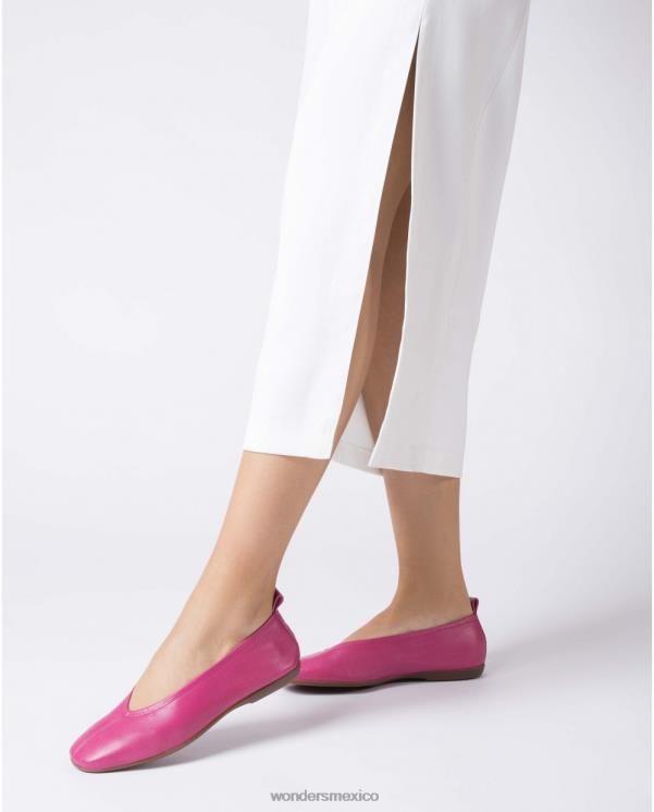 Wonders bailarina pepa rosa orquidea calzado mujer 022RR106