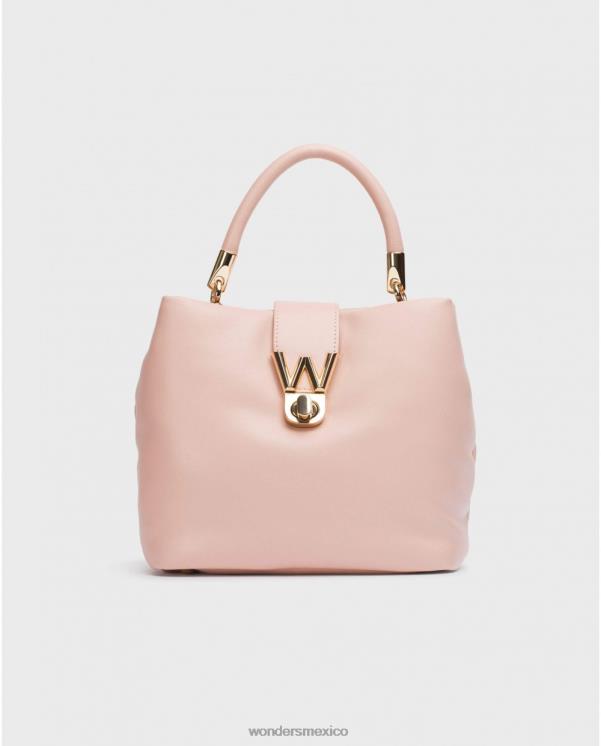 Wonders bolsa crossbody rosa loto accesorio mujer 022RR188