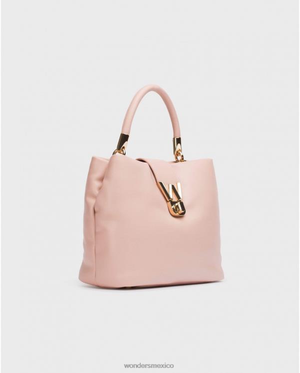 Wonders bolsa crossbody rosa loto accesorio mujer 022RR188