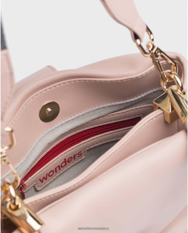 Wonders bolsa crossbody rosa loto accesorio mujer 022RR188