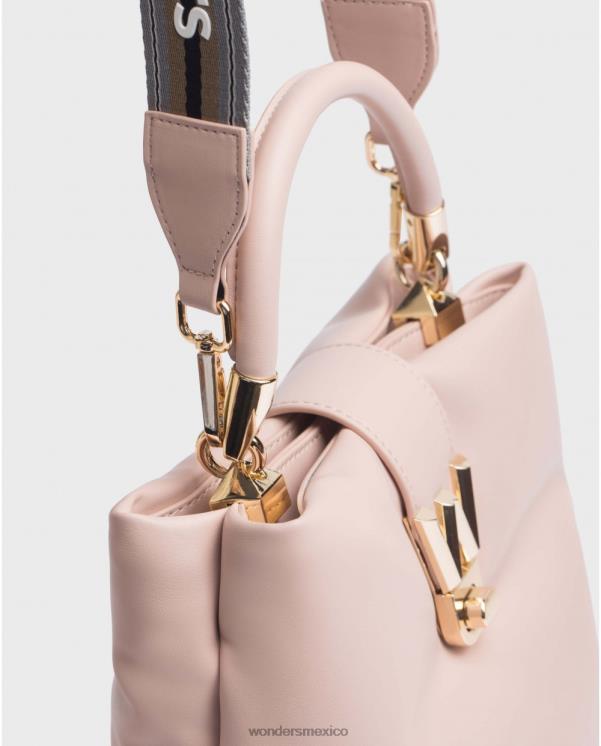 Wonders bolsa crossbody rosa loto accesorio mujer 022RR188