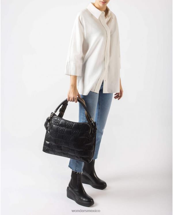 Wonders bolso charlotte negro negro accesorio mujer 022RR399