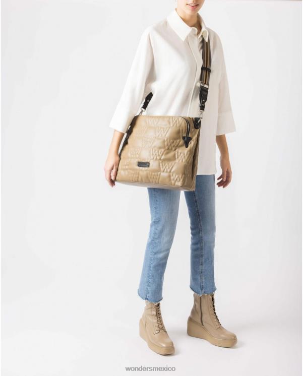 Wonders bolso charlotte vison/negr visón accesorio mujer 022RR400