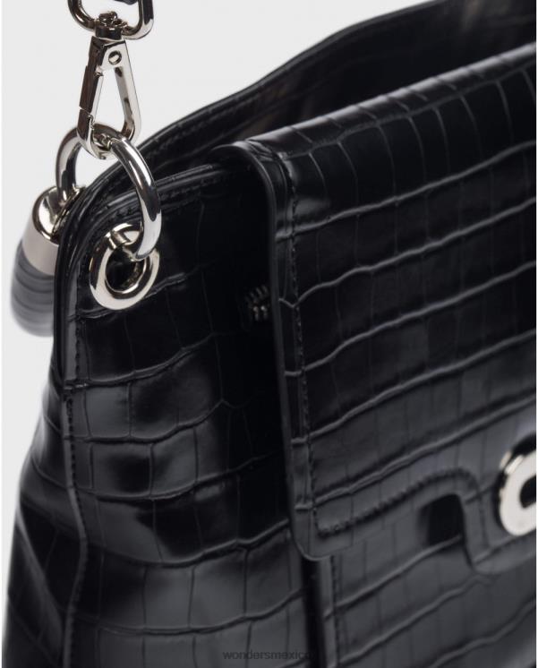 Wonders bolso coco negro negro accesorio mujer 022RR387