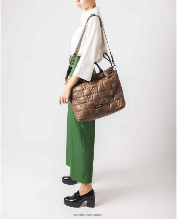 Wonders bolso lexi negro marron/neg accesorio mujer 022RR391