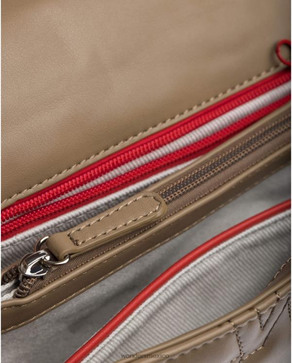 Wonders bolso lexi vison negro accesorio mujer 022RR393