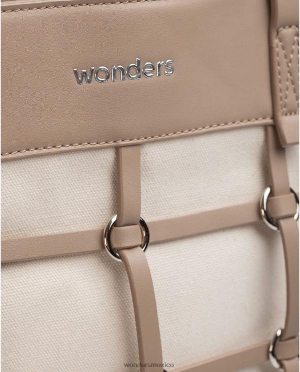 Wonders bolso lupe taupe/marron aloe accesorio mujer 022RR373