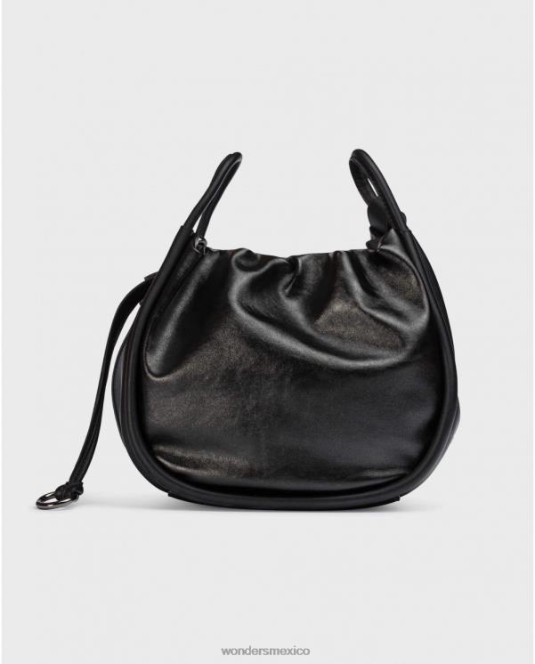 Wonders bolso negro perla negra accesorio mujer 022RR443
