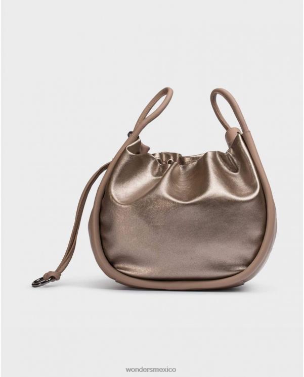Wonders bolso perla broze bronce accesorio mujer 022RR445