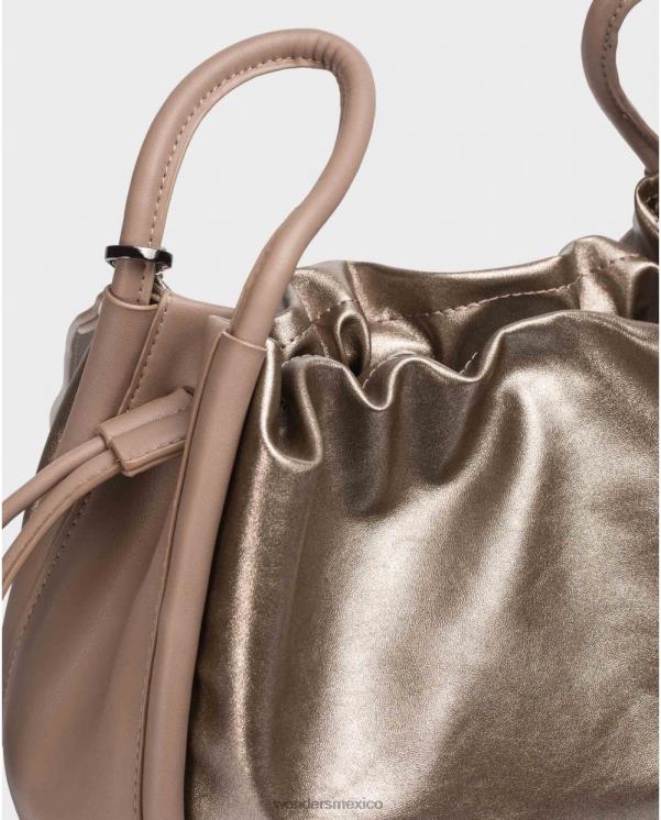 Wonders bolso perla broze bronce accesorio mujer 022RR445