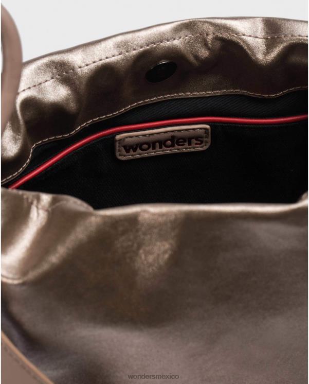 Wonders bolso perla broze bronce accesorio mujer 022RR445