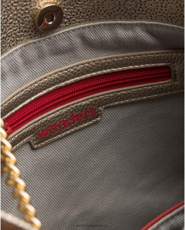 Wonders bolso shopper oro lirio platino accesorio mujer 022RR9