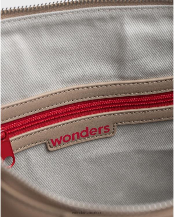 Wonders bolso topo marrón ciudad accesorio mujer 022RR370