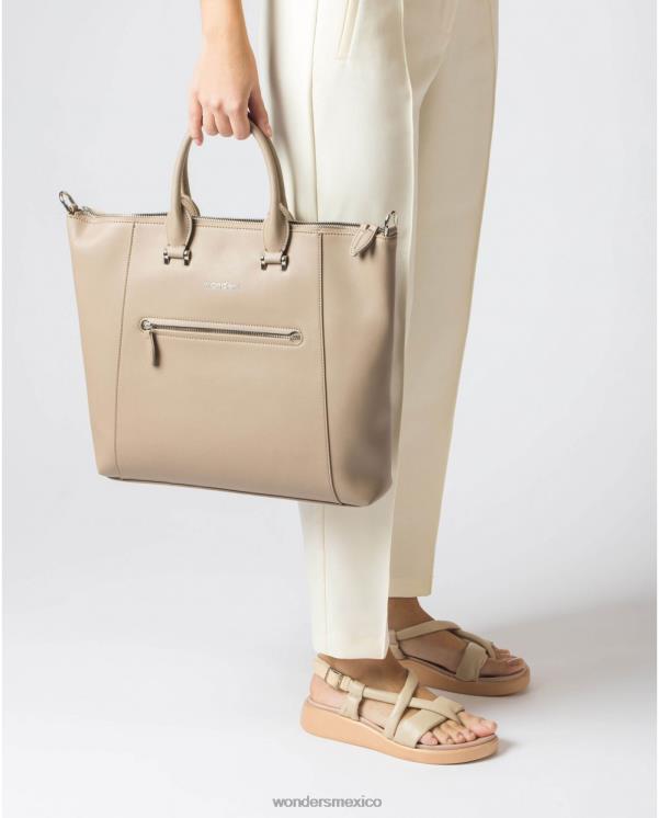 Wonders bolso topo marrón ciudad accesorio mujer 022RR370