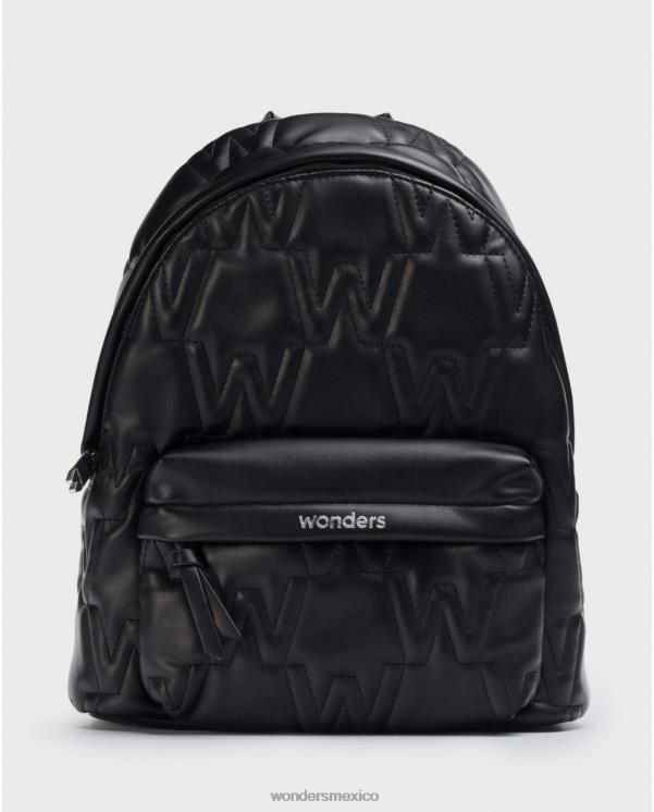 Wonders mochila escolar negra negra accesorio mujer 022RR396