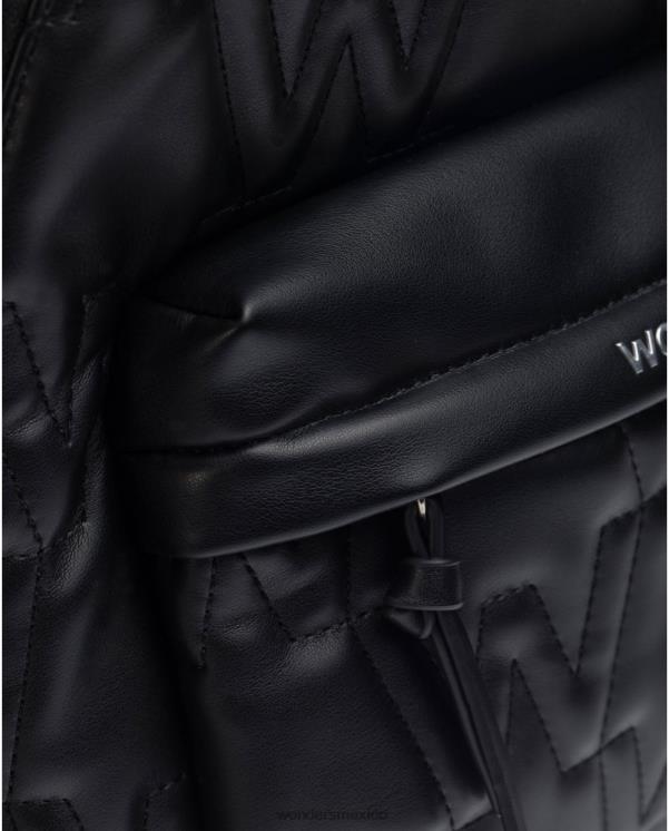 Wonders mochila escolar negra negra accesorio mujer 022RR396