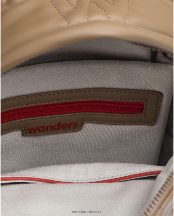 Wonders mochila escolar vison visón accesorio mujer 022RR397