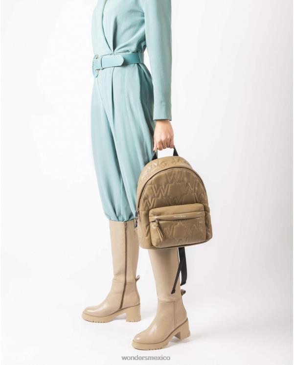 Wonders mochila escolar vison visón accesorio mujer 022RR397