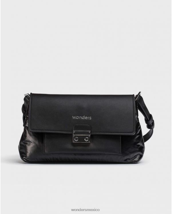 Wonders negro bolso zenda negro accesorio mujer 022RR447