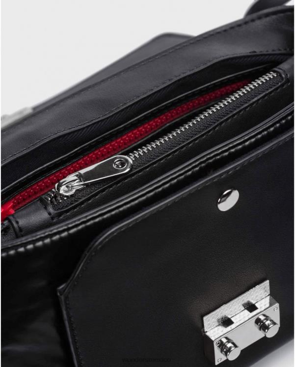 Wonders negro bolso zenda negro accesorio mujer 022RR447