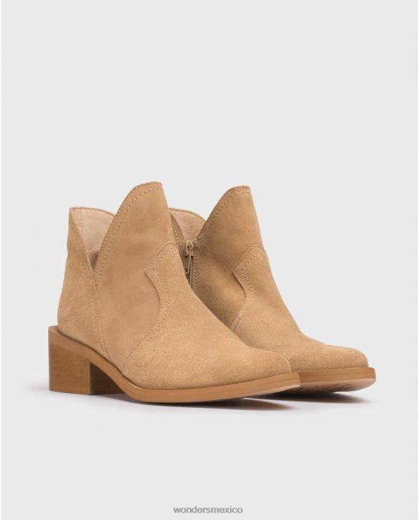 Wonders Botín cava marrón arena calzado mujer 022RR212