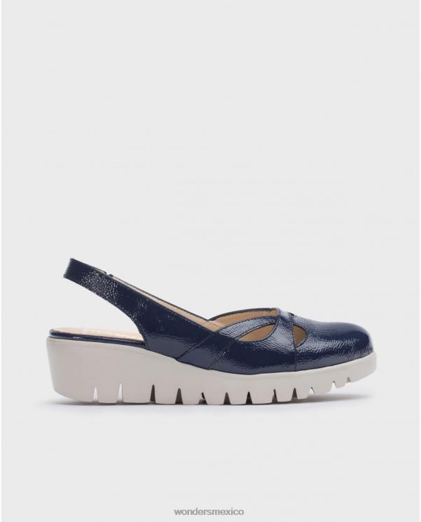 Wonders Zapato sevilla azul marino báltico calzado mujer 022RR186