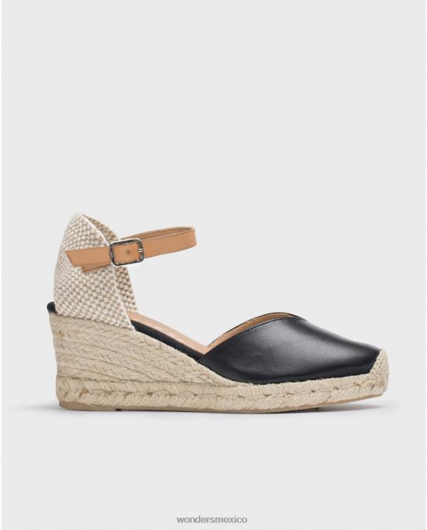 Wonders alpargatas lexi negras calzado mujer 022RR88