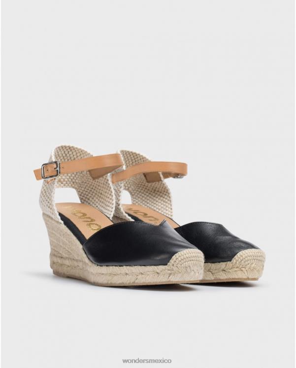 Wonders alpargatas lexi negras calzado mujer 022RR88