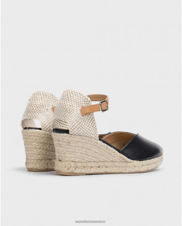 Wonders alpargatas lexi negras calzado mujer 022RR88