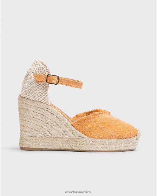 Wonders sandalia gael naranja calzado mujer 022RR133