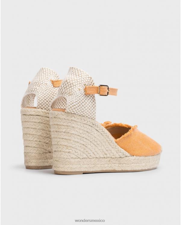 Wonders sandalia gael naranja calzado mujer 022RR133