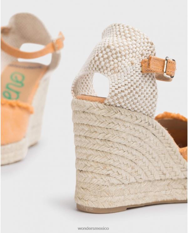 Wonders sandalia gael naranja calzado mujer 022RR133