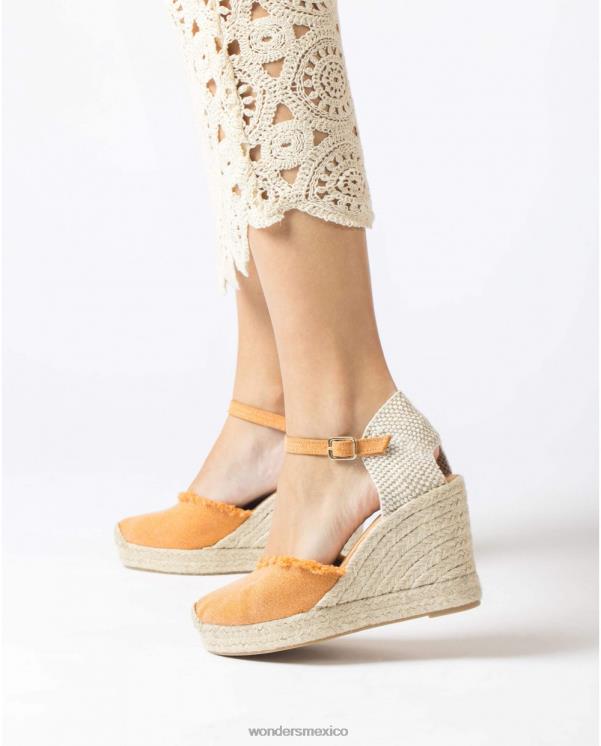 Wonders sandalia gael naranja calzado mujer 022RR133