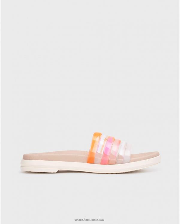 Wonders blanco sandalia cebra blanca calzado mujer 022RR253