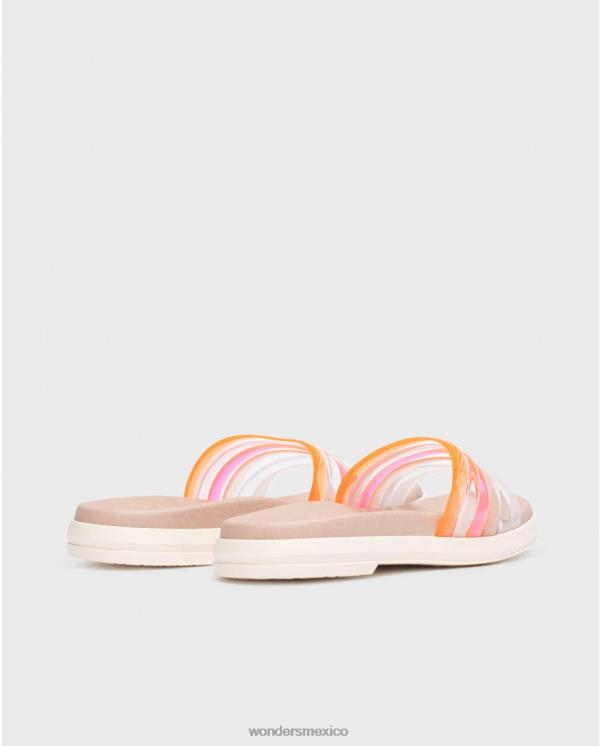 Wonders blanco sandalia cebra blanca calzado mujer 022RR253
