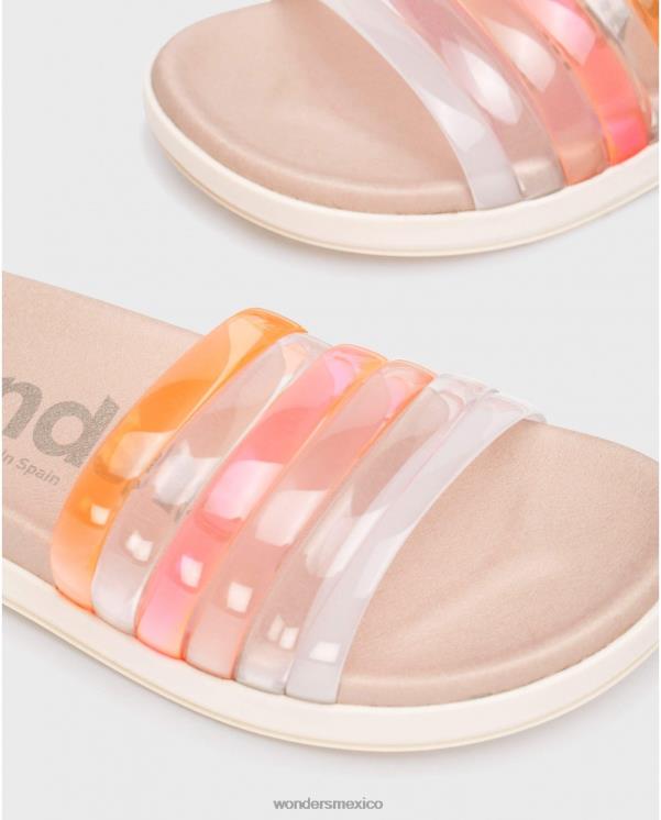 Wonders blanco sandalia cebra blanca calzado mujer 022RR253