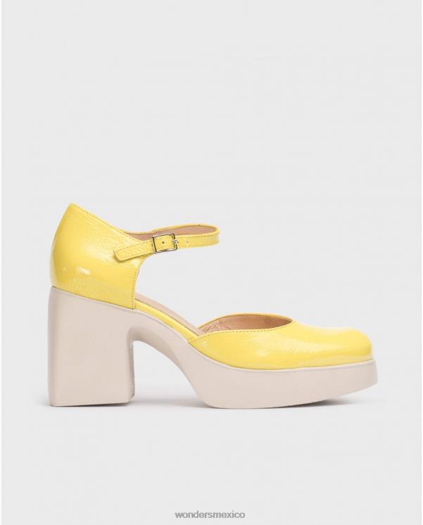 Wonders lima amarillo lala merceditas calzado mujer 022RR148
