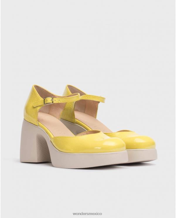 Wonders lima amarillo lala merceditas calzado mujer 022RR148