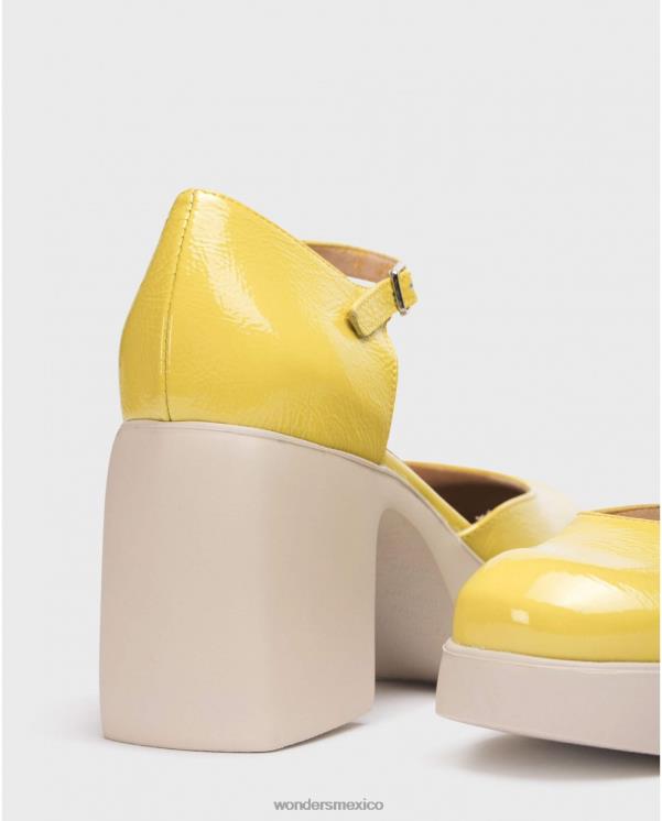 Wonders lima amarillo lala merceditas calzado mujer 022RR148