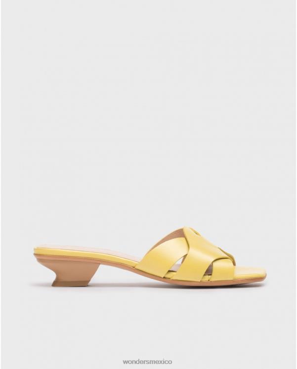 Wonders lima lima verde lima mula calzado mujer 022RR32