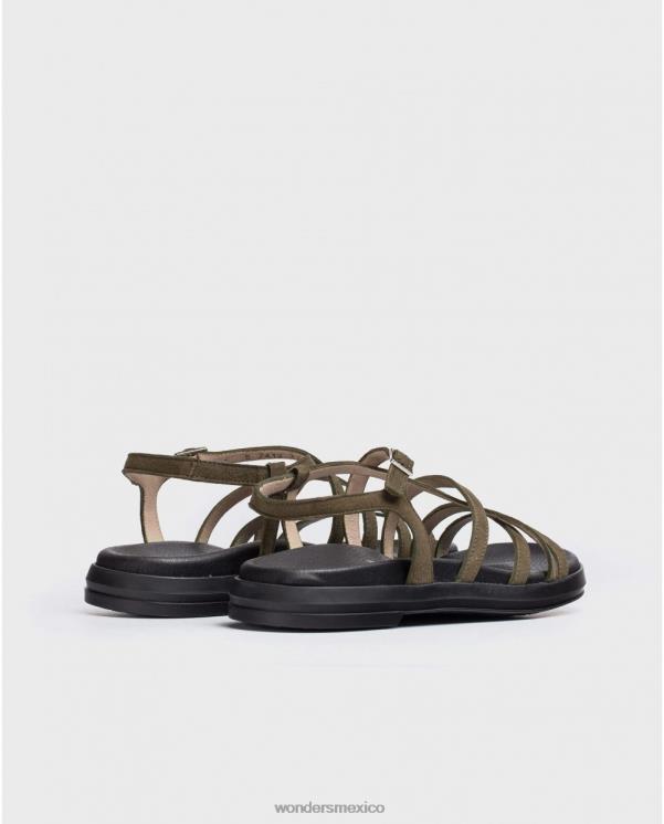 Wonders militar b-7412 calzado mujer 022RR411