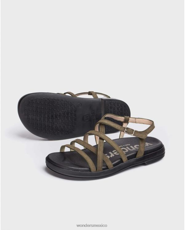 Wonders militar b-7412 calzado mujer 022RR411